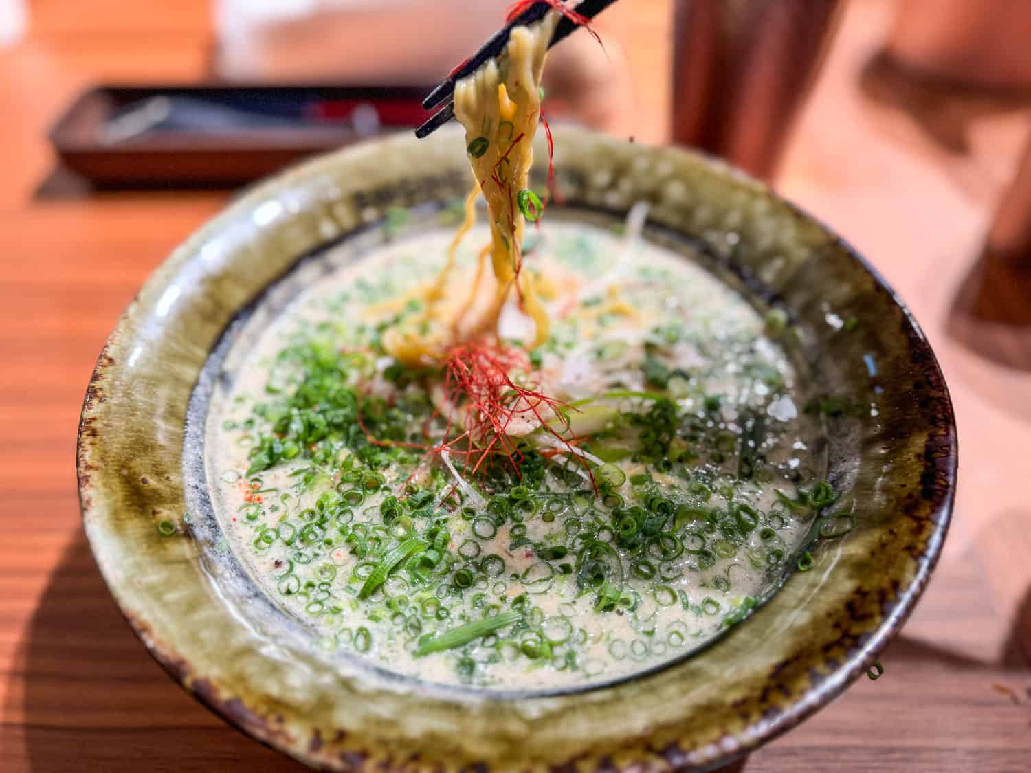 Zesty vegan ramen at Kyoto Engine Ramen